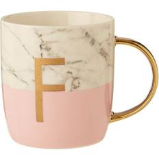Premier Housewares Cups Premier Housewares Maison Mimo Pastel Letter Monogram Cup
