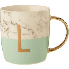 Premier Housewares Cups Premier Housewares Maison Pastel Letter Monogram Cup
