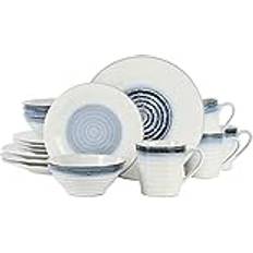 Reactive dinner set Gibson Elite Spiral Reactive Dinner Set 16