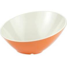 Orange Dessert Bowls GET B-788-ST Sunset Slanted Dessert Bowl