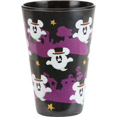 Nero Bicchieri Set of 4 Disney Mickey Ghost Bamboo Tumblers Bicchiere