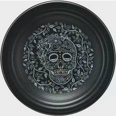 Steel Dessert Plates Fiesta International HL46541590 Skull Foundry Dessert Plate