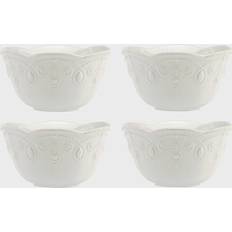 Dessert Bowls on sale Lenox French Perle Fruit Set Of Dessert Bowl 4