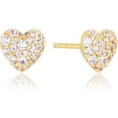 Sif Jakobs Caro Earrings - Gold/Transparent