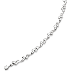 Støvring Design Halskæder Støvring Design Crooked Drops Necklace - Silver