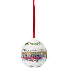 Porcelæn Juletræspynt Hutschenreuther 2023 Sphere Ball Porcelain Christmas Tree Ornament