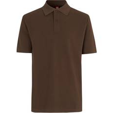 Bruna Pikétröjor ID Yes Polo Shirt - Mocca