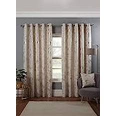 Sundour Japanese Lined Metallic Velvet Trees