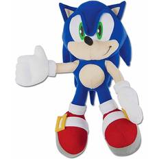 Hedgehogs Soft Toys Sonic The Hedgehog Sonic Movable 10 Inch Plush