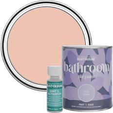 Paint Rust-Oleum Bathroom Tile Coral Orange