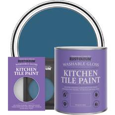 Paint Rust-Oleum Kitchen Tile Gloss Blue