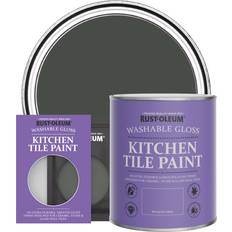 Paint Rust-Oleum Kitchen Tile Gloss After After Green
