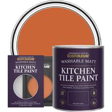 Rust-Oleum Kitchen Tile Tiger Tea Orange