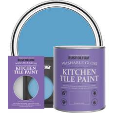 Paint Rust-Oleum Kitchen Tile Gloss Blue