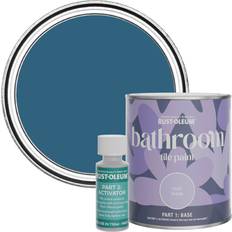 Paint Rust-Oleum Bathroom Tile Cobalt Blue