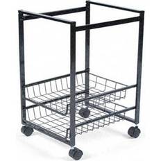 Retractable Drawer Trolley Tables Advantus File Cart Trolley Table 12.9x15"