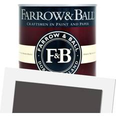 Farrow & Ball Exterior Eggshell Mixed Colour 255 Tanner's Metal Paint, Wood Paint Brown 0.75L
