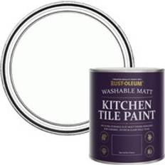 Blanc - Utilisation Intérieure Peintures vente Rust-Oleum Kitchen Tile Paint Chalk White