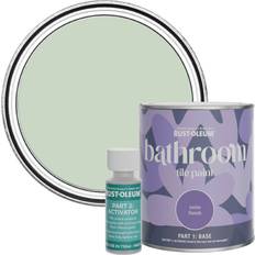 Rust-Oleum Bathroom Tile Green