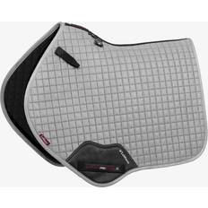 LeMieux Close Contact Suede Square Saddle Pad English Saddle Pads for Horses Equestrian Riding Equipment and Accessories Grey Large