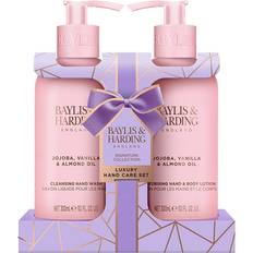 PETA Gaveeske & Sett Baylis & Harding Luxury Hand Care Gift Set Jojoba, Vanilla Almond Oil 300ml 2-pack