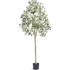 VEVOR Olive Tree Tall Faux Green Artificial Plant