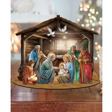 DesignoCracy Nativity Scene Décorative Set Figurine