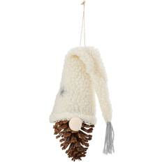 Mud Pie Sherpa Cone Christmas Tree Ornament