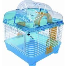 Pets YML Dwarf Hamster Mice Cage with Ball Top S