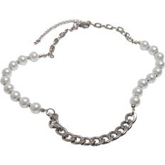 Urban Classics pearl various chain necklace kette gliederkette perlenkette mode