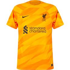 Liverpool FC Game Jerseys Nike Men's Liverpool FC 2023/24 Stadium Goalkeeper Dri-Fit Short-Sleeve Soccer Jersey