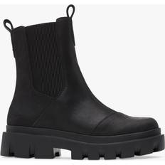 Toms Chelsea Boots Toms Rowan Leather Chelsea Boots Black