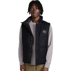 Canada Goose Herr Kläder Canada Goose Garson Wool Vest Atlantic Navy Melange