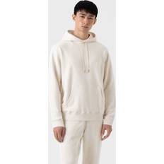 Sunspel Jumpers Sunspel Off-White Drawstring Hoodie undyed