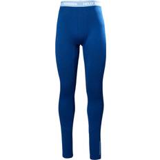 Blue - Men Base Layer Pants Helly Hansen Men’s Lifa Merino Midweight 2-in-1 Base Layer Pants - Deep Fjord