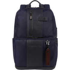 Piquadro Laptop 14" and Ipad Backpack - Blu