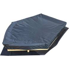 Kids Boat Sandpit with Storage & Cover