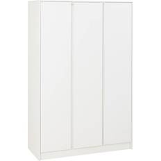 Plastic/Wood Clothing Storage SECONIQUE Malvern Triple Wardrobe 115x180cm