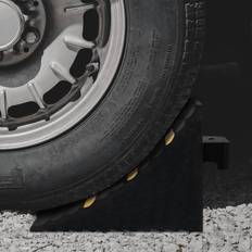 Tapetes para coche vidaXL Calzos Para Ruedas 2 Piezas Goma 29x16x19 cm