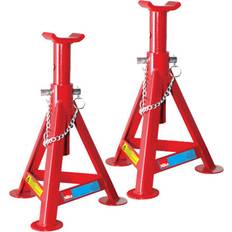 Hilka DUTY 3 TON TONNE FIXED AXLE STAND STANDS LIFT JACK 3T RED