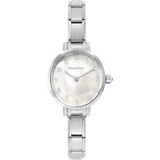 Classic Time White Mother of Pearl Oval