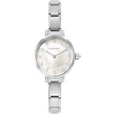 Nomination Classic Time White Mother of Pearl Oval