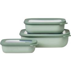 Leak-Proof Serving Bowls Mepal Multi Cirqula 3-Piece Set 500 1000 2000ml Serving Bowl