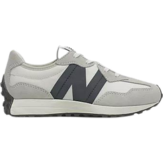 White Running Shoes Children's Shoes New Balance Big Kid's 327 - Silver Birch/Black