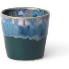 Costa Nova Dark Green Patterned Espresso Cup 10cl
