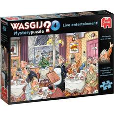 8 Perinteiset Palapelit Jumbo Wasgij Mystery 4 Live Entertainment 1000 Pieces