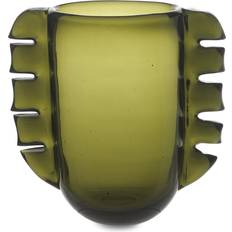 ferm LIVING Alas Moss Green Vas 25cm