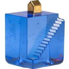 Glas - Guld Dekorationsfigurer Kosta Boda Fortress Stairs Kunstglas Blå Dekorationsfigur
