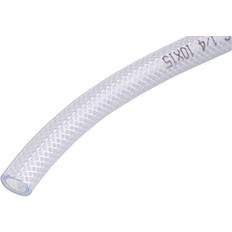 PVC Watering Connect Clear PVC Braided Tubing 8mm ID 30metres