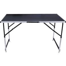 Camping Tables Groundlevel Adjustable Height Heavy Duty Folding Table